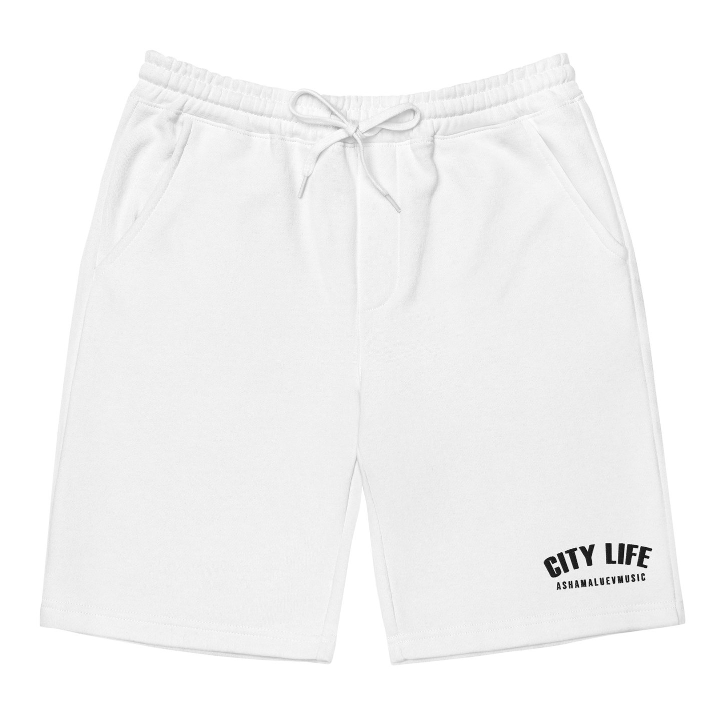 Men's Fleece Shorts "City Life" (Embroidery)