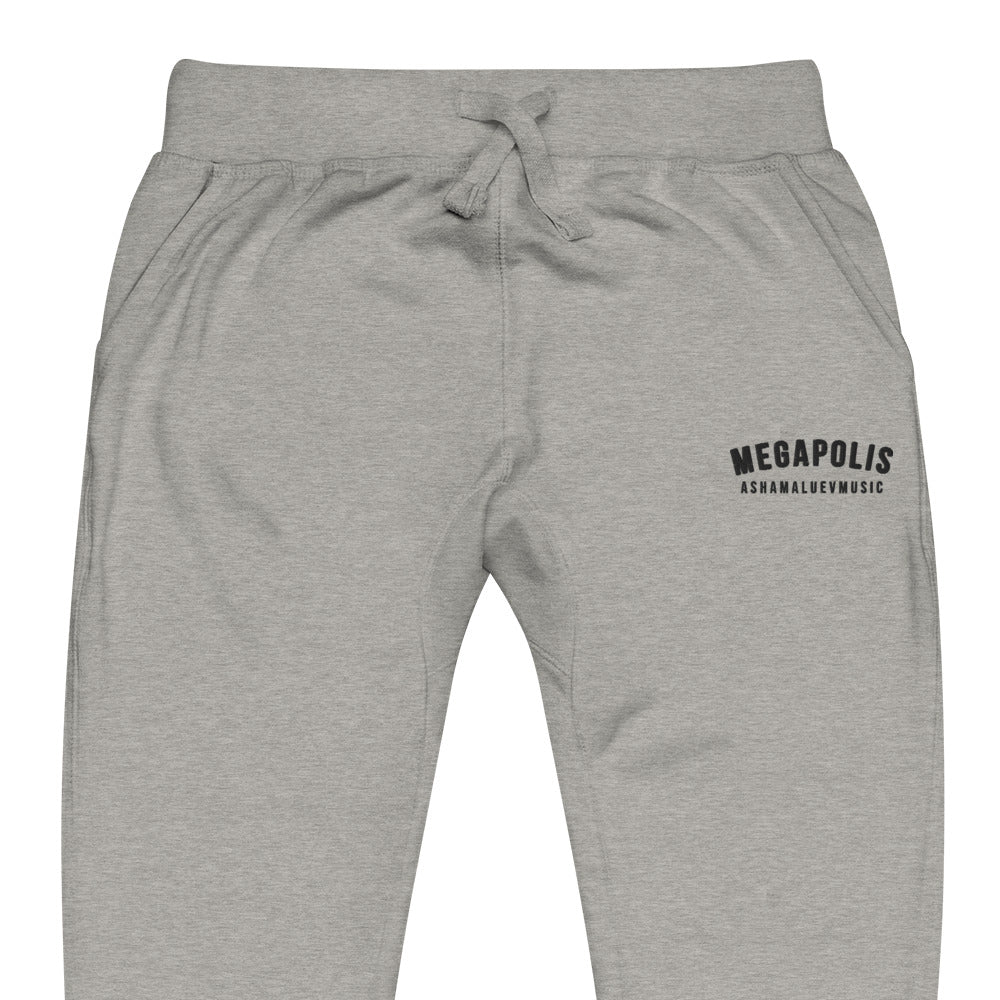 Fleece Sweatpants "Megapolis"