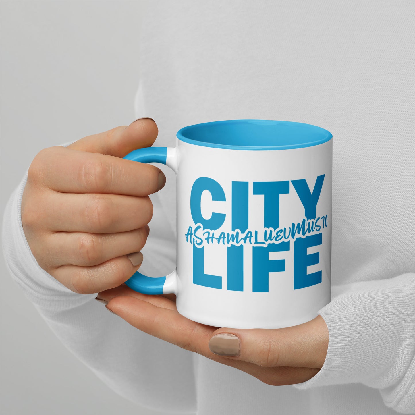 Colored Mug "City Life"
