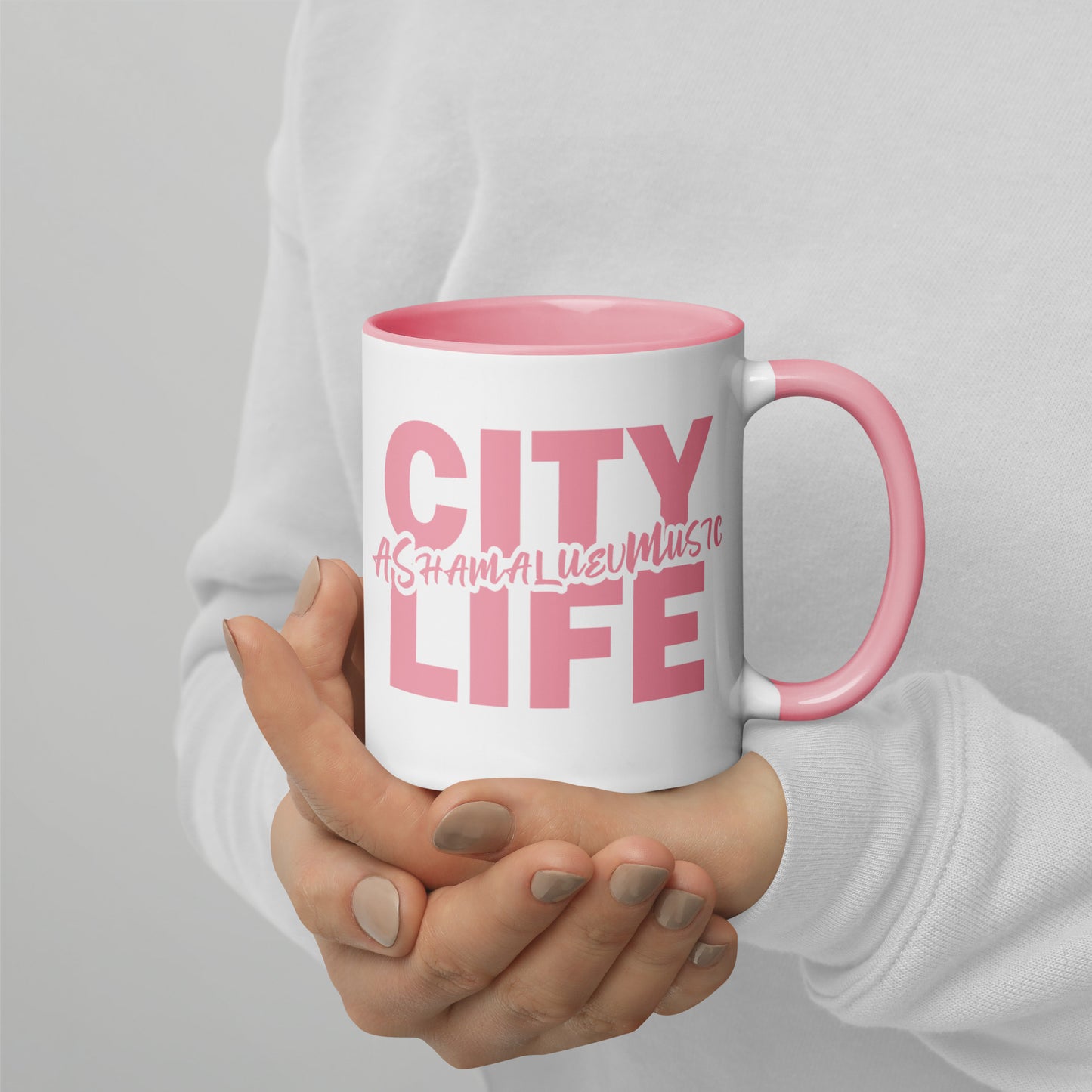Colored Mug "City Life"