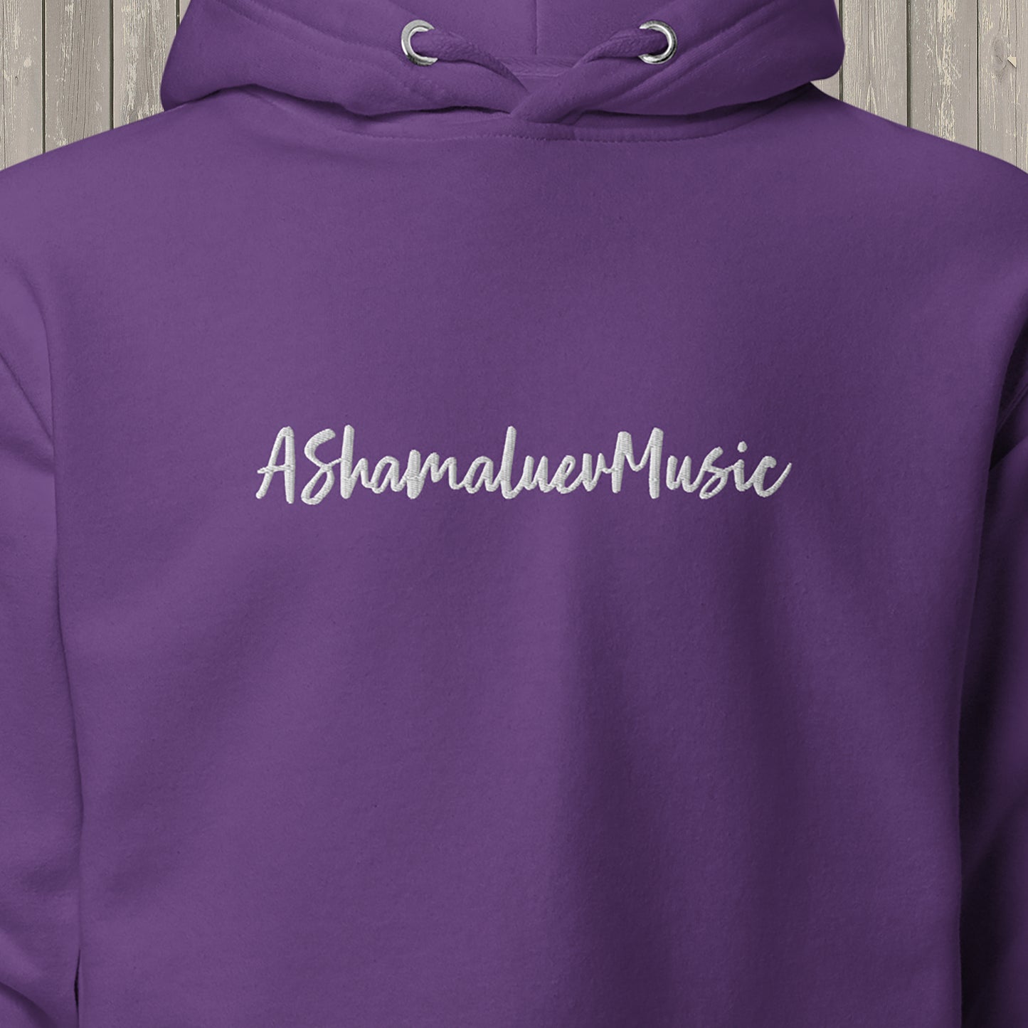Premium Hoodie "AShamaluevMusic" (Embroidery)